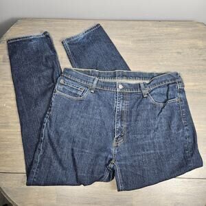 Levi’s 541 Athletic Taper Jeans Men’s W40 Blue Stretch Denim Dark Wash 29.5
